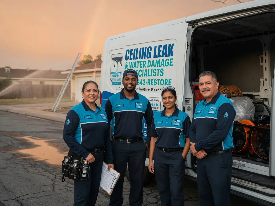 Ceiling Leak Cleanup company in Stockton, NJ