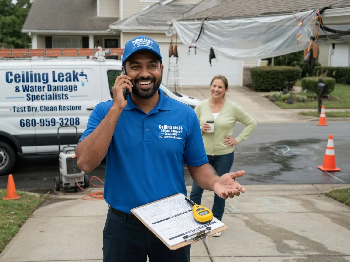 Ceiling Leak Cleanup Stockton, NJ FAQs